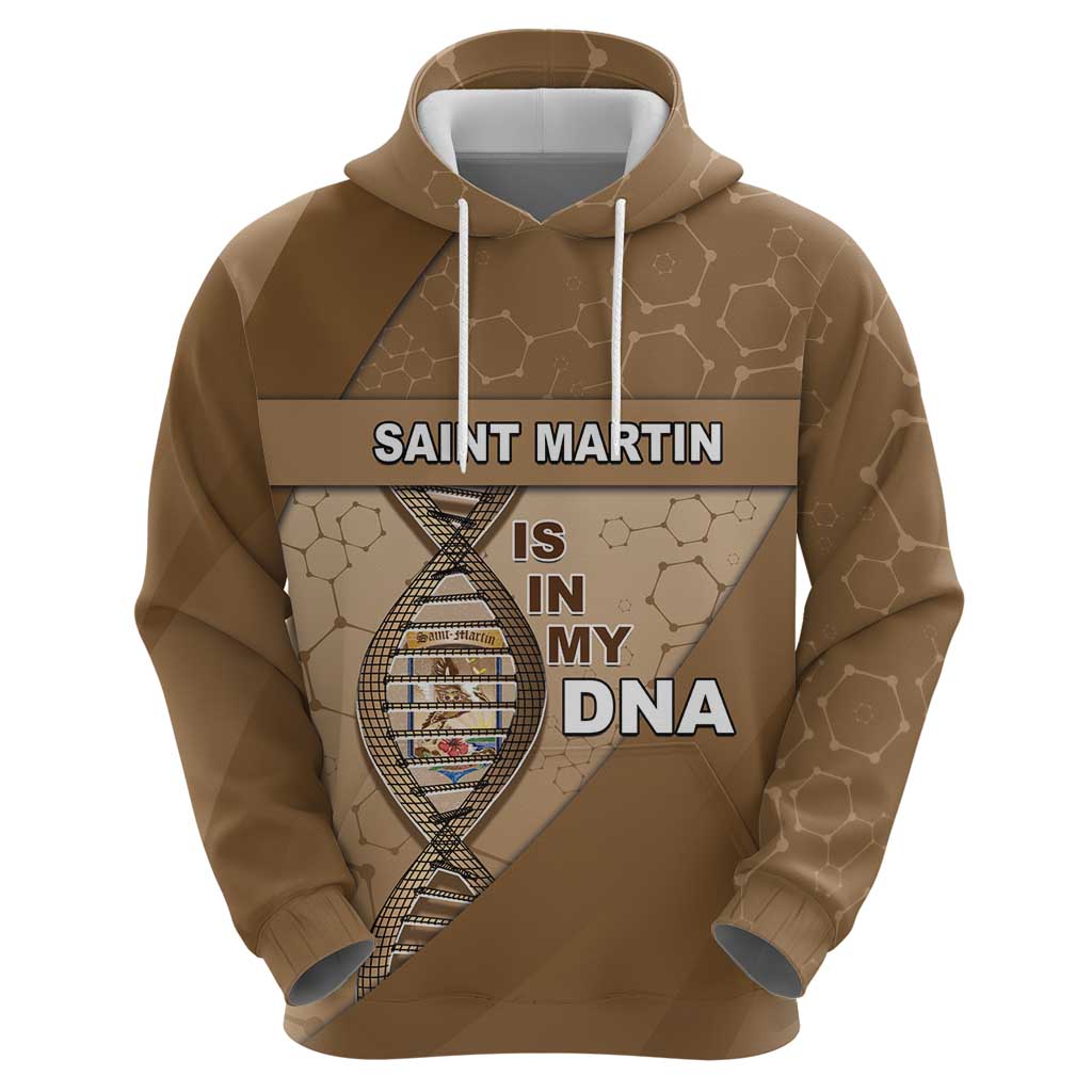 Saint Martin Is In My DNA Zip Hoodie - Wonder Print Shop