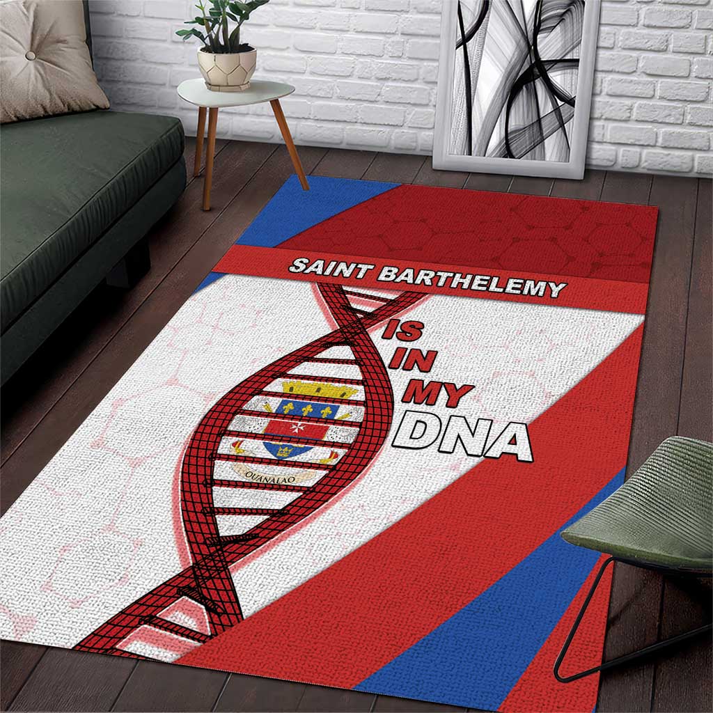 Saint Barthelemy Is In My DNA Area Rug - Wonder Print Shop