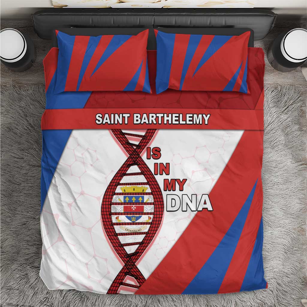 Saint Barthelemy Is In My DNA Bedding Set - Wonder Print Shop