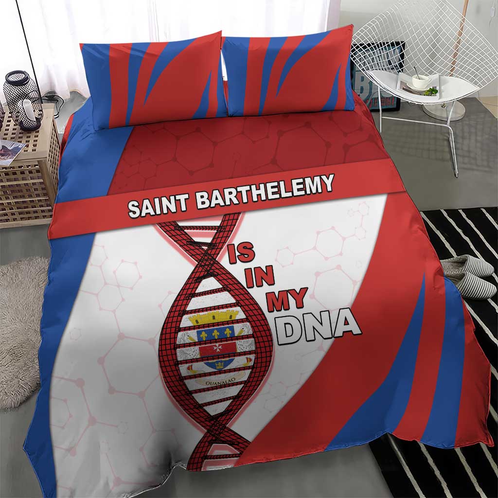 Saint Barthelemy Is In My DNA Bedding Set - Wonder Print Shop