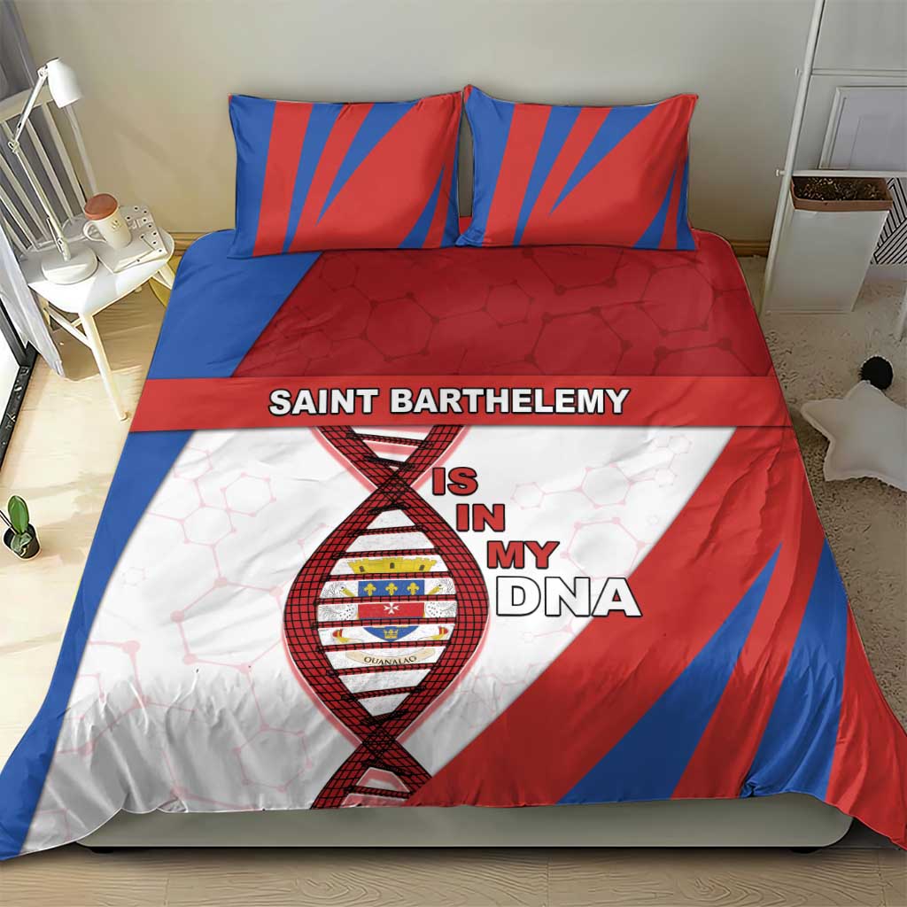 Saint Barthelemy Is In My DNA Bedding Set - Wonder Print Shop