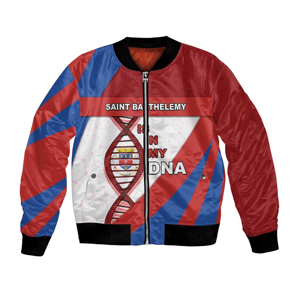 Saint Barthelemy Is In My DNA Bomber Jacket - Wonder Print Shop