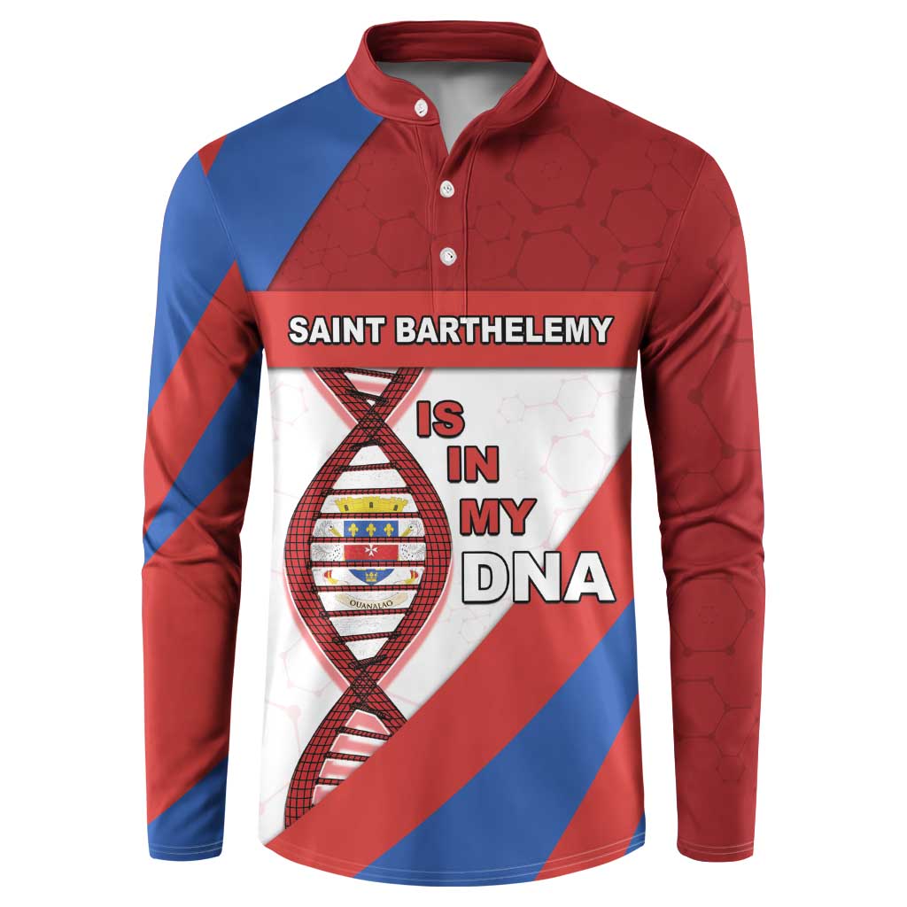 Saint Barthelemy Is In My DNA Button Sweatshirt - Wonder Print Shop