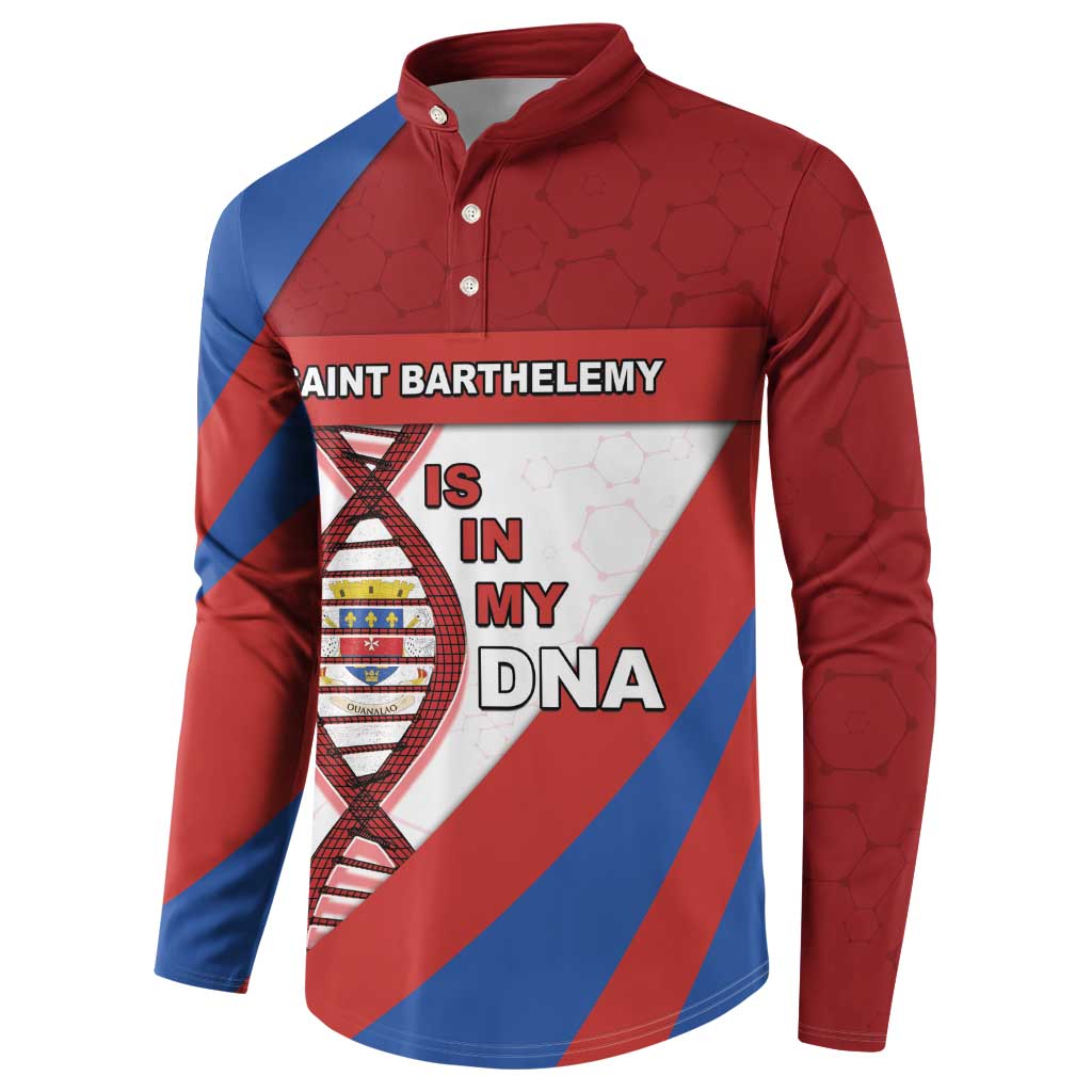 Saint Barthelemy Is In My DNA Button Sweatshirt - Wonder Print Shop