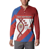 Saint Barthelemy Is In My DNA Button Sweatshirt - Wonder Print Shop