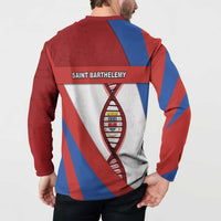 Saint Barthelemy Is In My DNA Button Sweatshirt - Wonder Print Shop