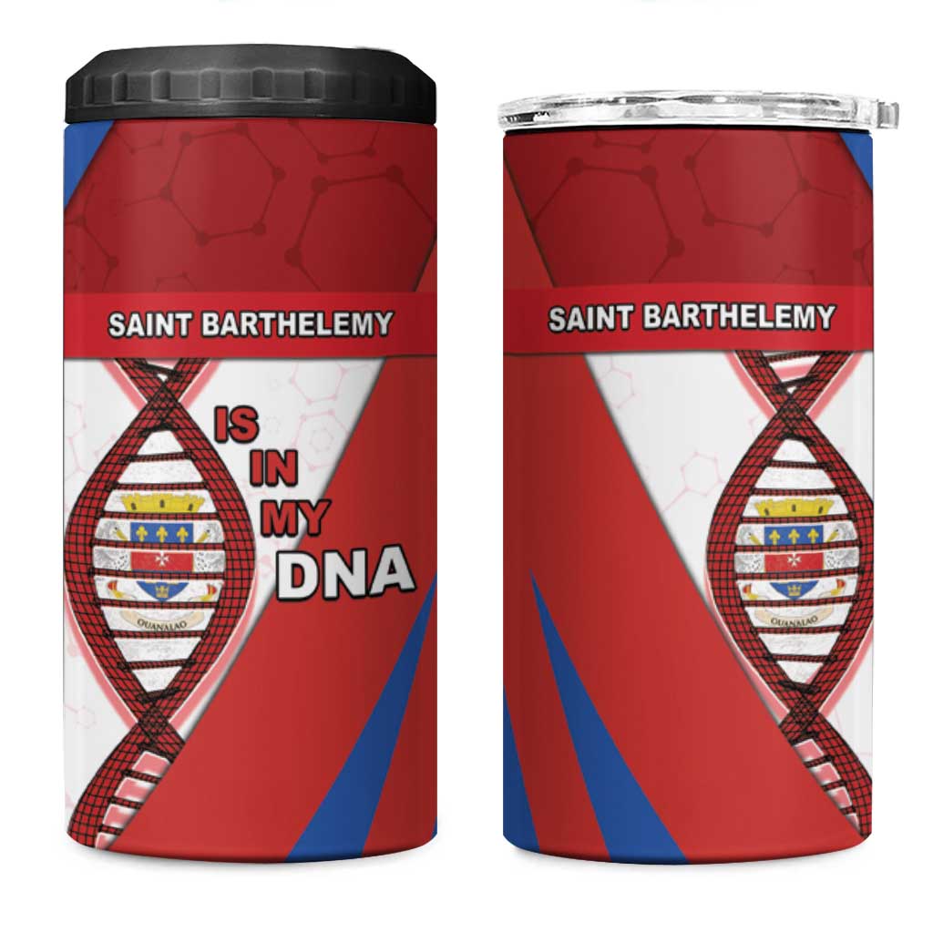 Saint Barthelemy Is In My DNA 4 in 1 Can Cooler Tumbler - Wonder Print Shop