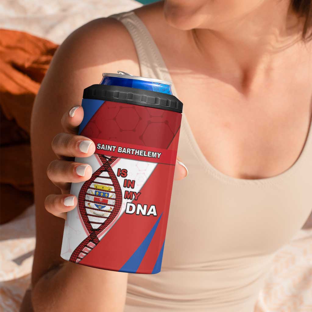Saint Barthelemy Is In My DNA 4 in 1 Can Cooler Tumbler - Wonder Print Shop
