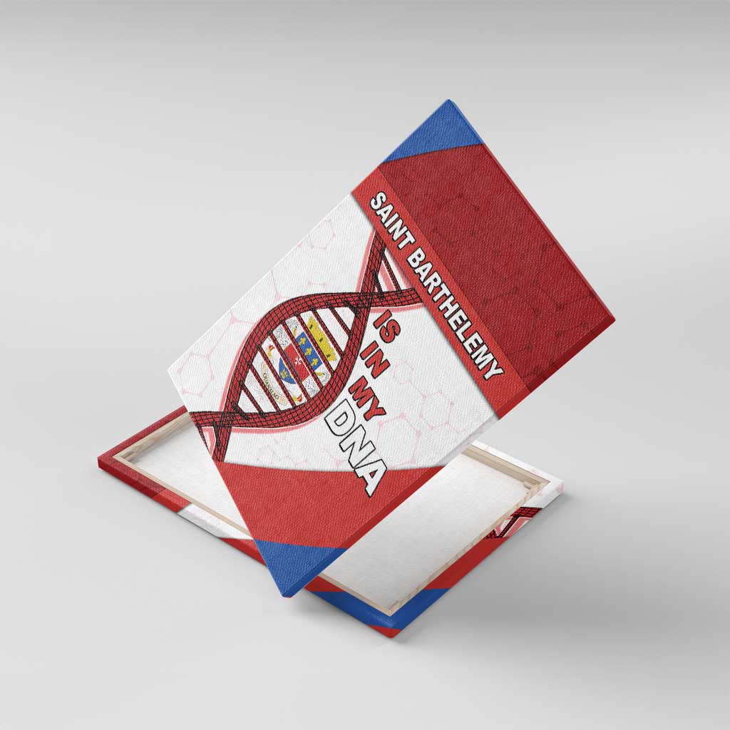 Saint Barthelemy Is In My DNA Canvas Wall Art - Wonder Print Shop