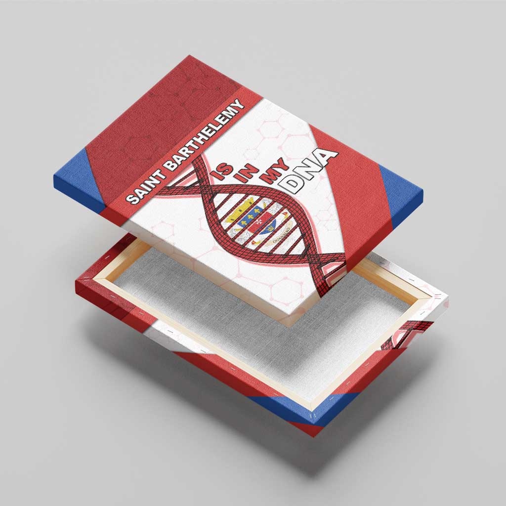 Saint Barthelemy Is In My DNA Canvas Wall Art - Wonder Print Shop