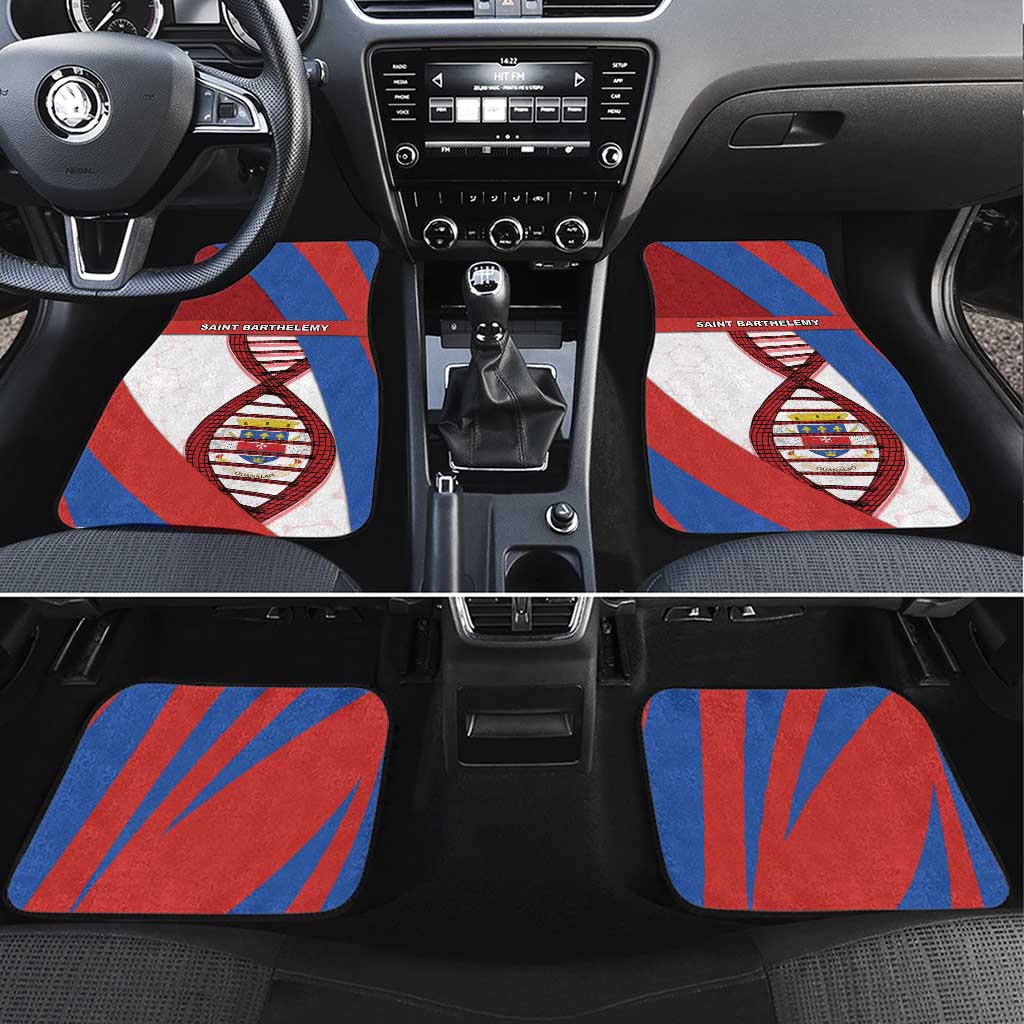 Saint Barthelemy Is In My DNA Car Mats - Wonder Print Shop