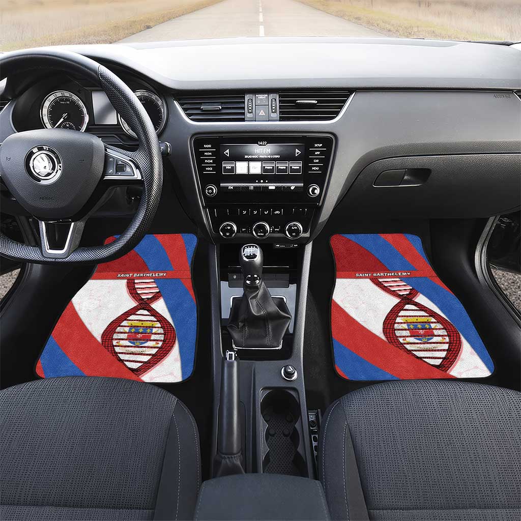 Saint Barthelemy Is In My DNA Car Mats - Wonder Print Shop