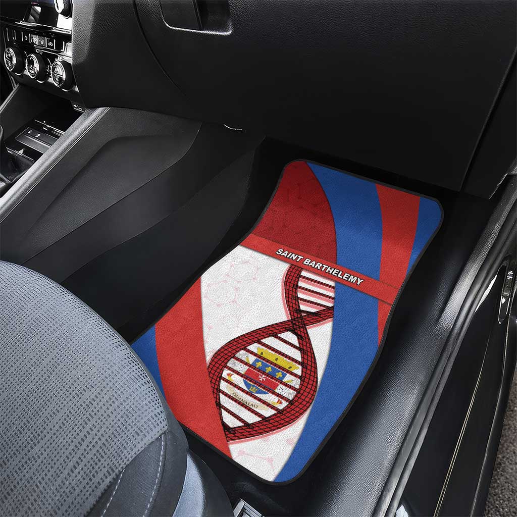 Saint Barthelemy Is In My DNA Car Mats - Wonder Print Shop