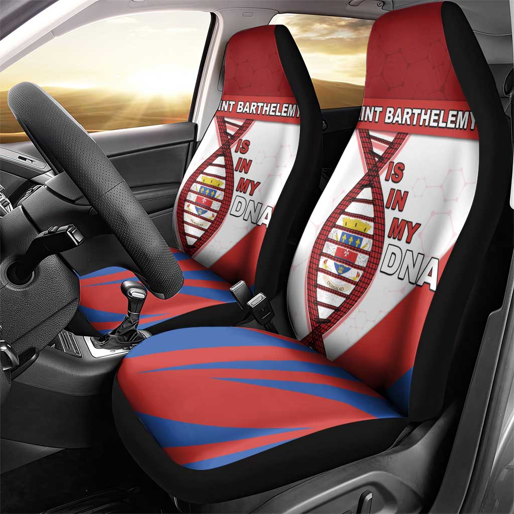 Saint Barthelemy Is In My DNA Car Seat Cover - Wonder Print Shop