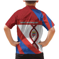 Saint Barthelemy Is In My DNA Family Matching Mermaid Dress and Hawaiian Shirt - Wonder Print Shop