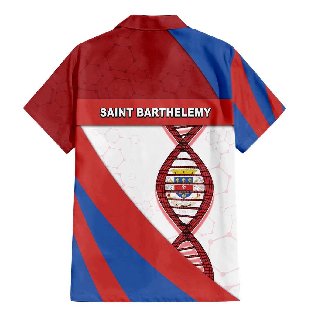 Saint Barthelemy Is In My DNA Family Matching Mermaid Dress and Hawaiian Shirt - Wonder Print Shop