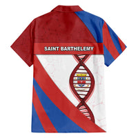 Saint Barthelemy Is In My DNA Family Matching Off Shoulder Short Dress and Hawaiian Shirt - Wonder Print Shop