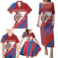 Saint Barthelemy Is In My DNA Family Matching Puletasi and Hawaiian Shirt - Wonder Print Shop