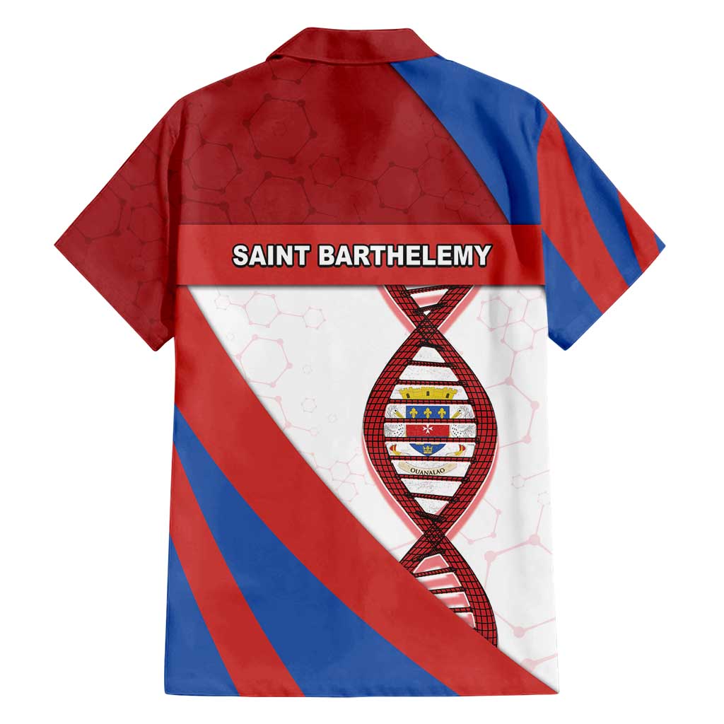 Saint Barthelemy Is In My DNA Family Matching Tank Maxi Dress and Hawaiian Shirt - Wonder Print Shop