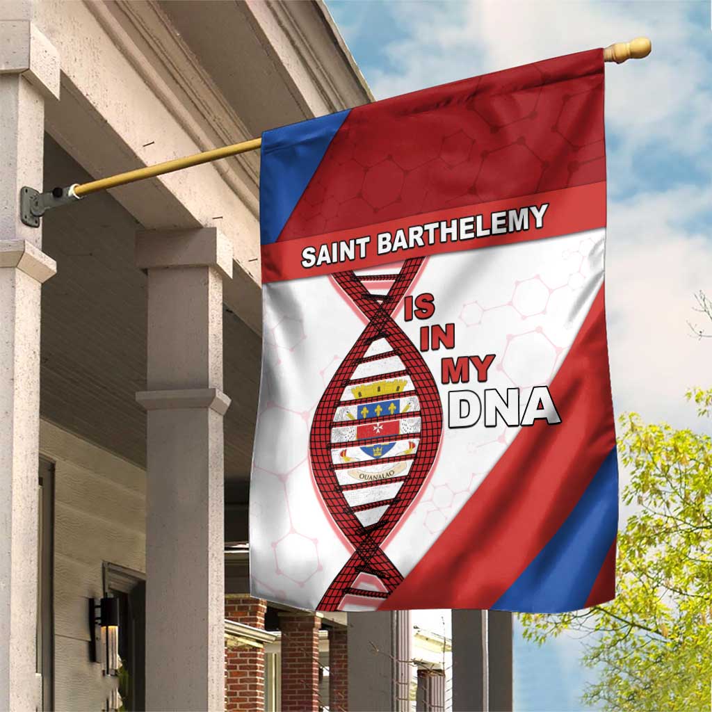 Saint Barthelemy Is In My DNA Garden Flag - Wonder Print Shop