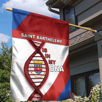 Saint Barthelemy Is In My DNA Garden Flag - Wonder Print Shop