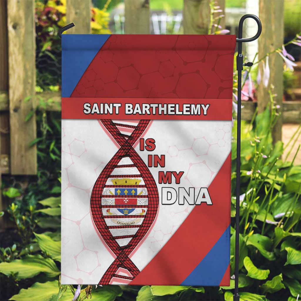 Saint Barthelemy Is In My DNA Garden Flag - Wonder Print Shop