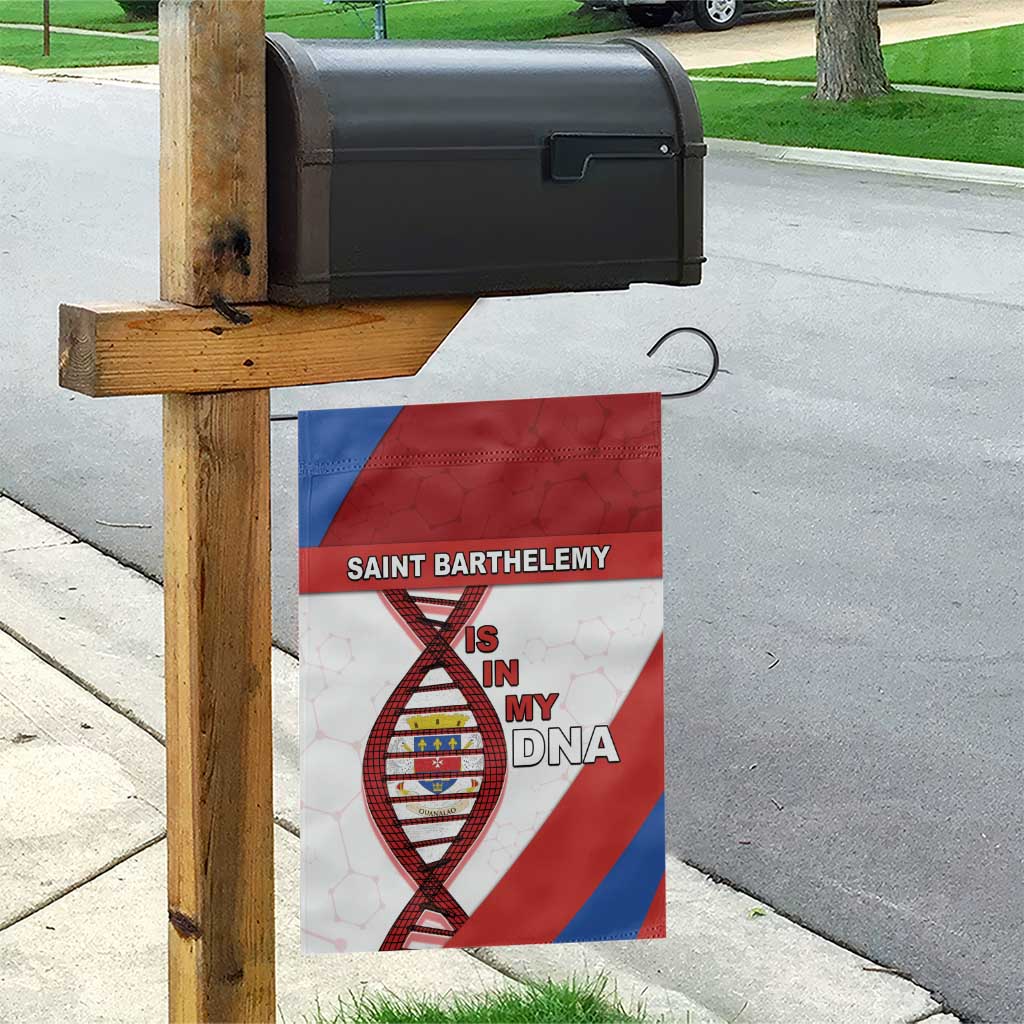 Saint Barthelemy Is In My DNA Garden Flag - Wonder Print Shop