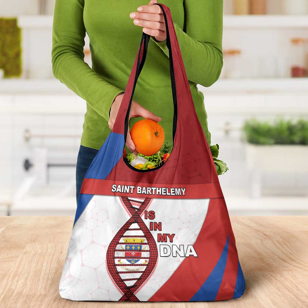 Saint Barthelemy Is In My DNA Grocery Bag - Wonder Print Shop