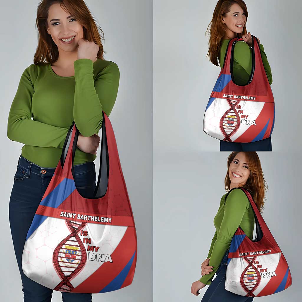 Saint Barthelemy Is In My DNA Grocery Bag - Wonder Print Shop