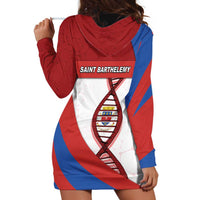 Saint Barthelemy Is In My DNA Hoodie Dress - Wonder Print Shop
