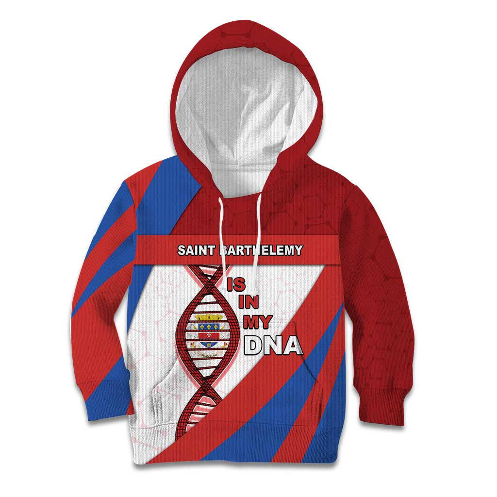 Saint Barthelemy Is In My DNA Kid Hoodie - Wonder Print Shop
