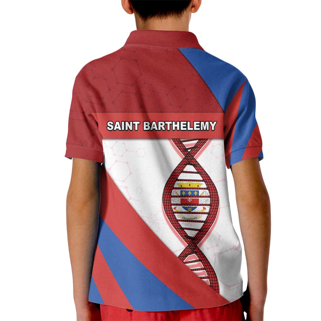 Saint Barthelemy Is In My DNA Kid Polo Shirt - Wonder Print Shop