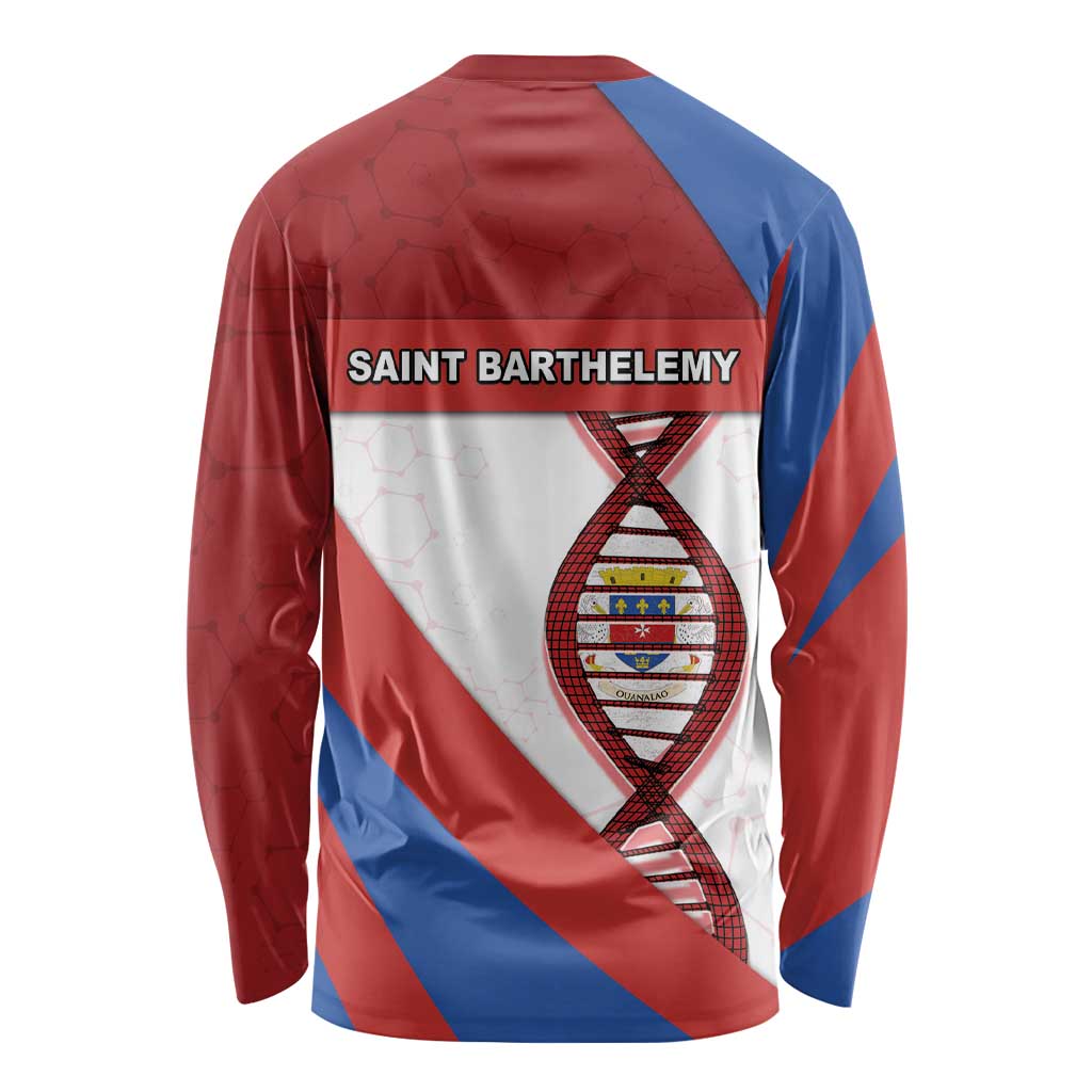 Saint Barthelemy Is In My DNA Long Sleeve Shirt - Wonder Print Shop