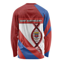 Saint Barthelemy Is In My DNA Long Sleeve Shirt - Wonder Print Shop