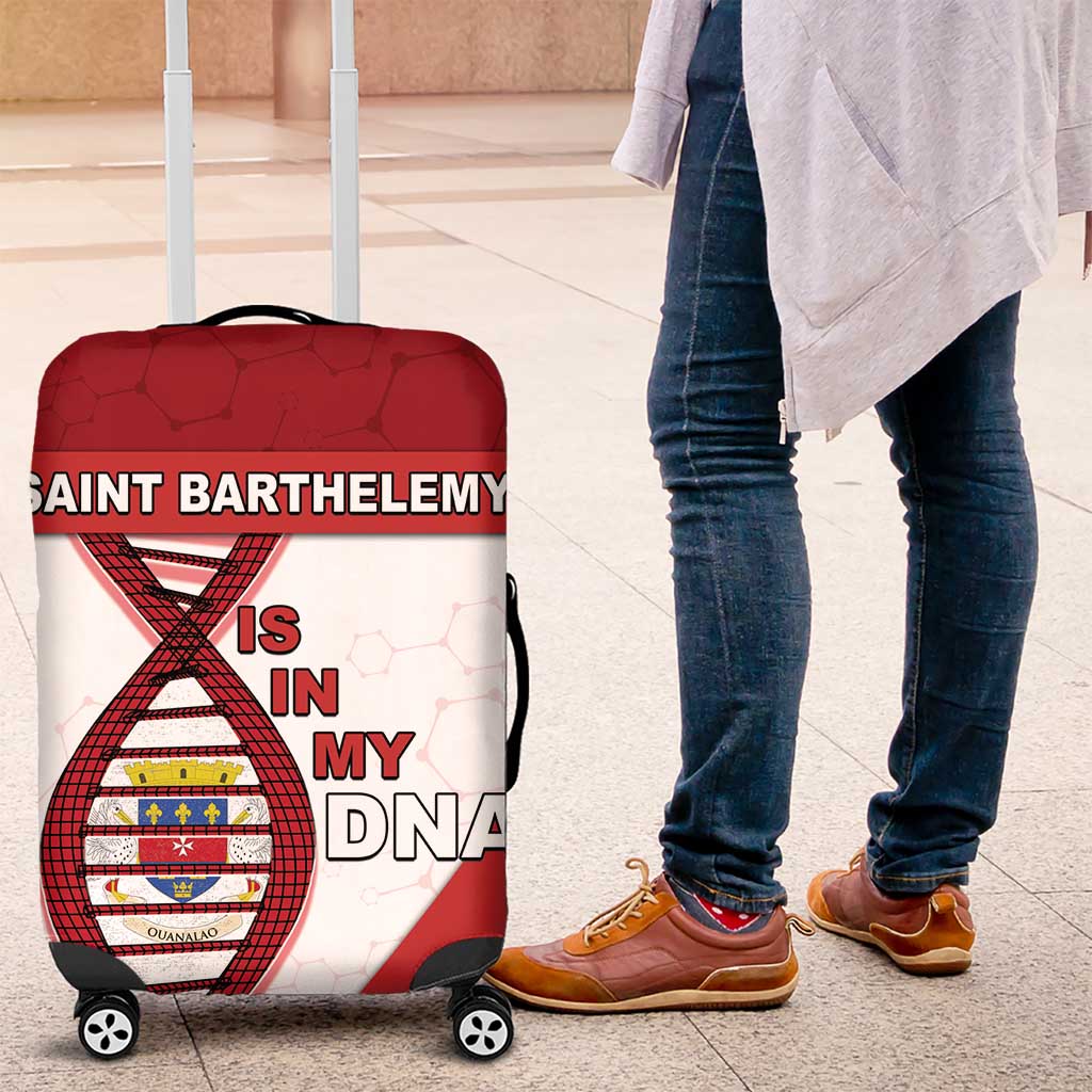Saint Barthelemy Is In My DNA Luggage Cover - Wonder Print Shop
