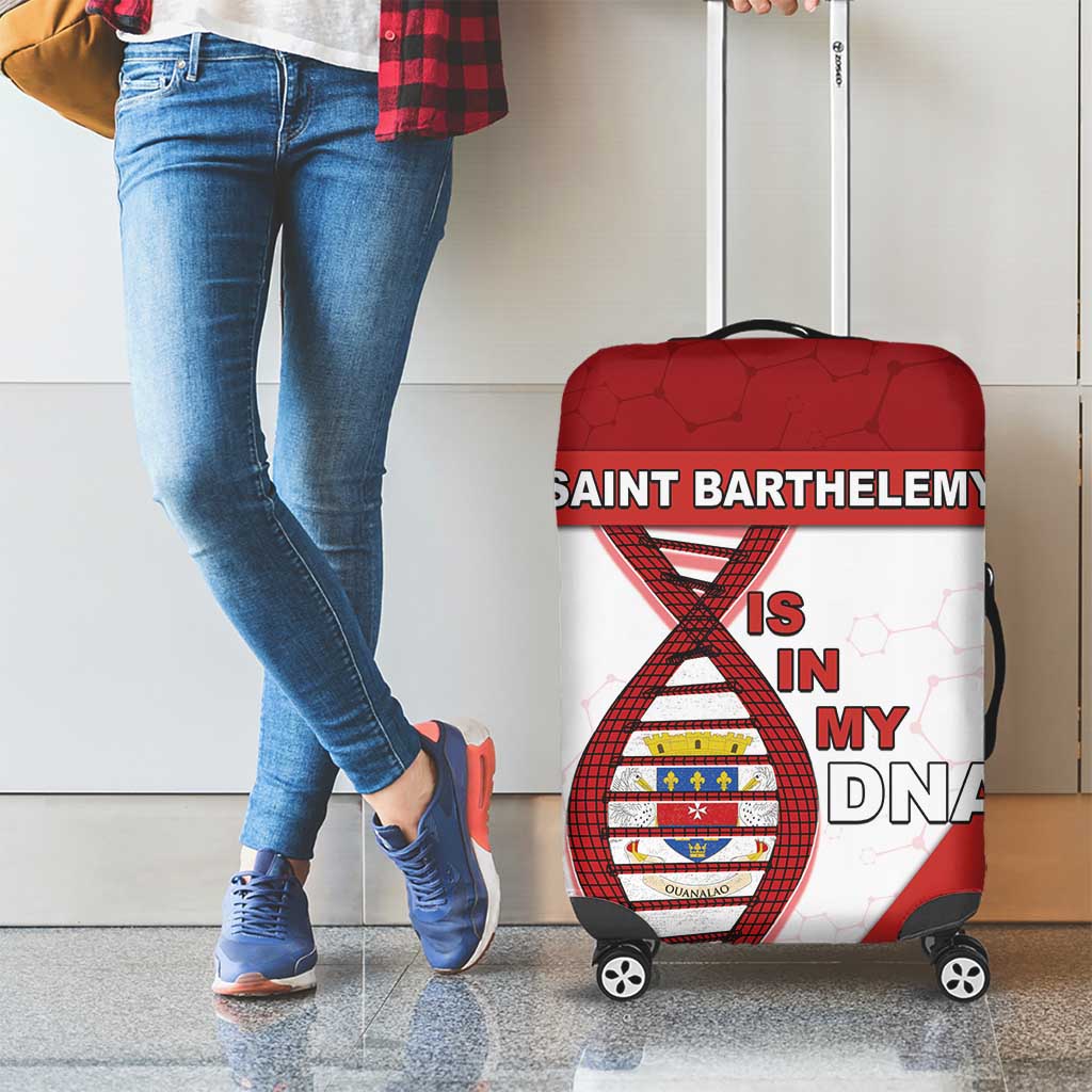 Saint Barthelemy Is In My DNA Luggage Cover - Wonder Print Shop