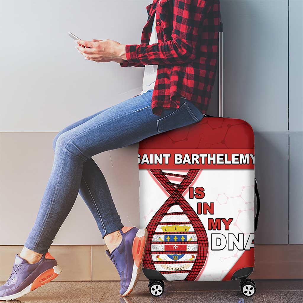 Saint Barthelemy Is In My DNA Luggage Cover - Wonder Print Shop