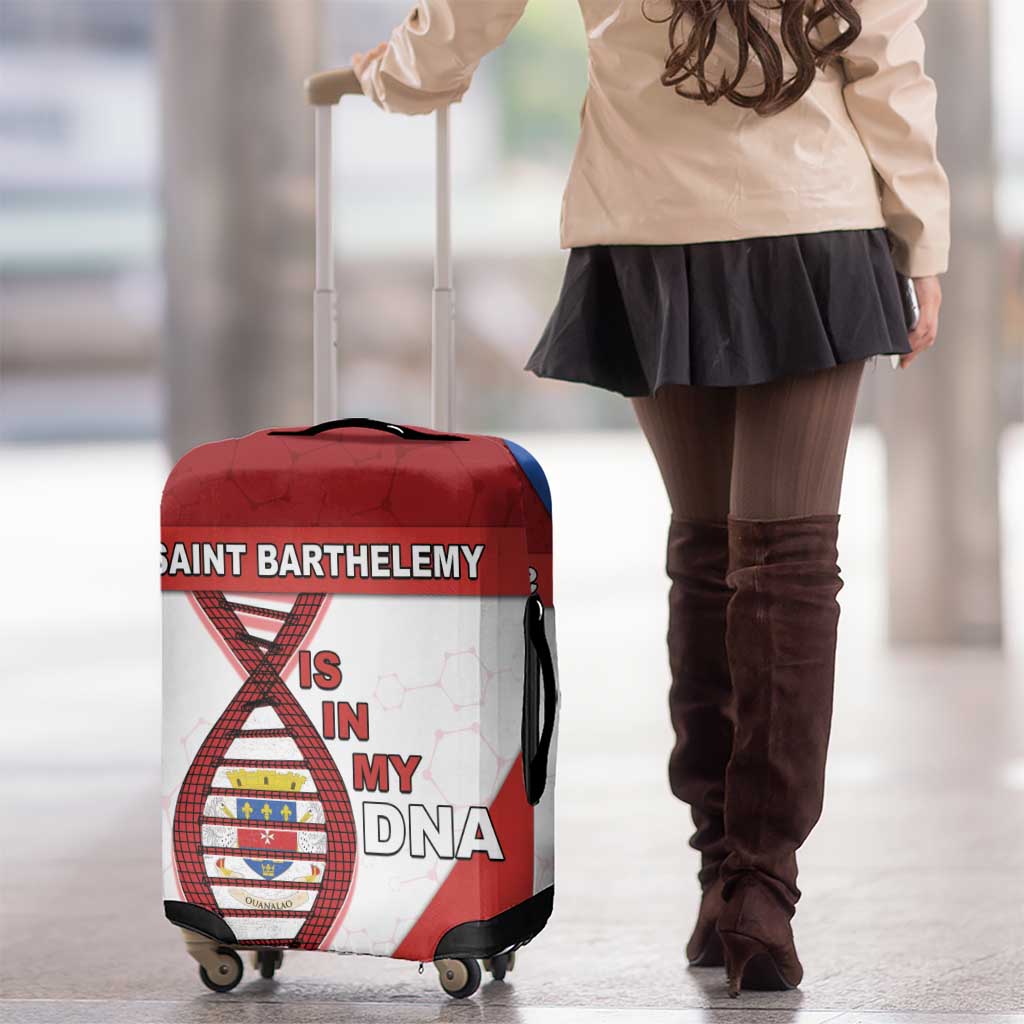 Saint Barthelemy Is In My DNA Luggage Cover - Wonder Print Shop
