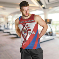 Saint Barthelemy Is In My DNA Men Tank Top - Wonder Print Shop