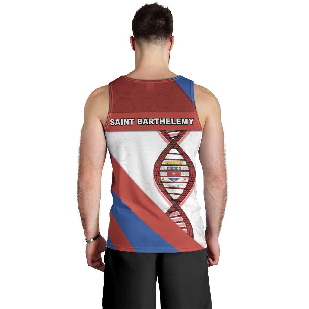 Saint Barthelemy Is In My DNA Men Tank Top - Wonder Print Shop