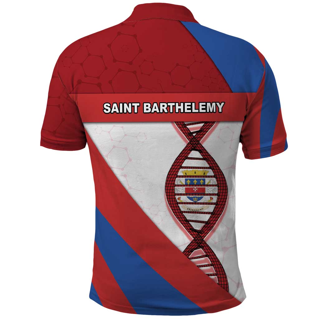 Saint Barthelemy Is In My DNA Polo Shirt - Wonder Print Shop