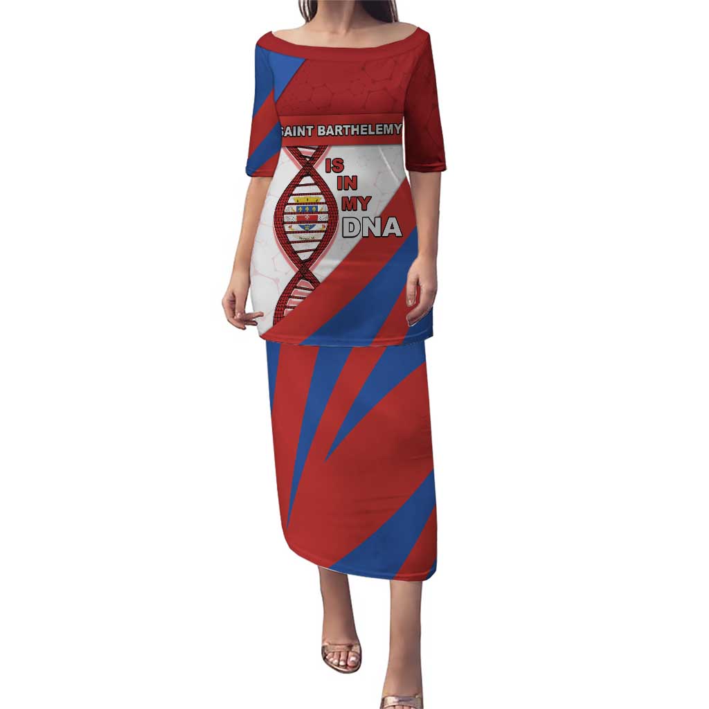 Saint Barthelemy Is In My DNA Puletasi - Wonder Print Shop