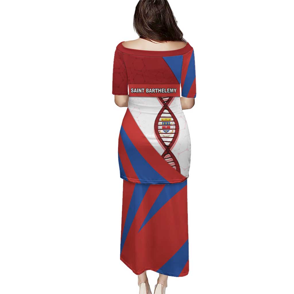 Saint Barthelemy Is In My DNA Puletasi - Wonder Print Shop