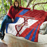 Saint Barthelemy Is In My DNA Quilt - Wonder Print Shop