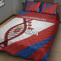 Saint Barthelemy Is In My DNA Quilt Bed Set - Wonder Print Shop