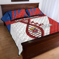 Saint Barthelemy Is In My DNA Quilt Bed Set - Wonder Print Shop