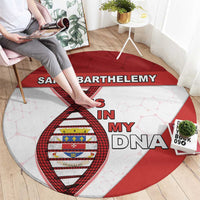 Saint Barthelemy Is In My DNA Round Carpet - Wonder Print Shop