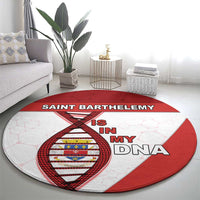 Saint Barthelemy Is In My DNA Round Carpet - Wonder Print Shop