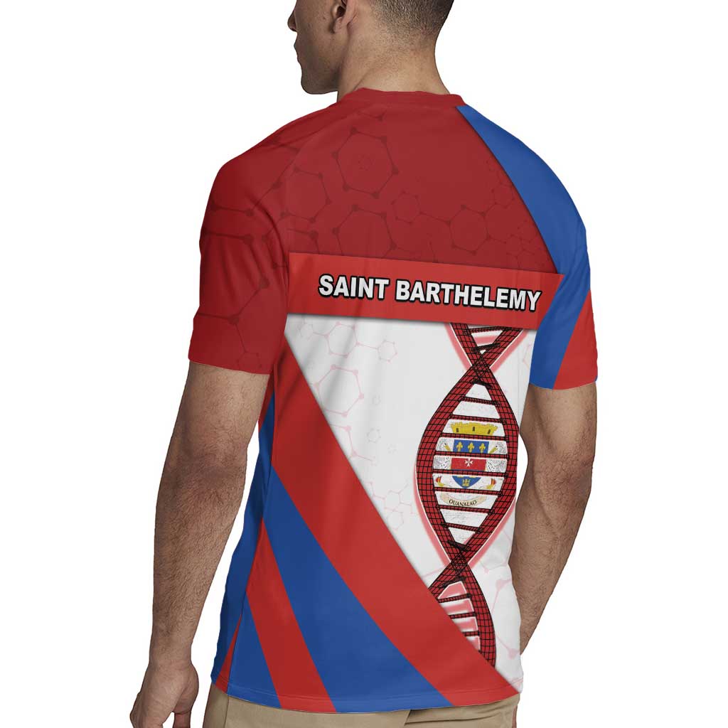 Saint Barthelemy Is In My DNA Rugby Jersey - Wonder Print Shop