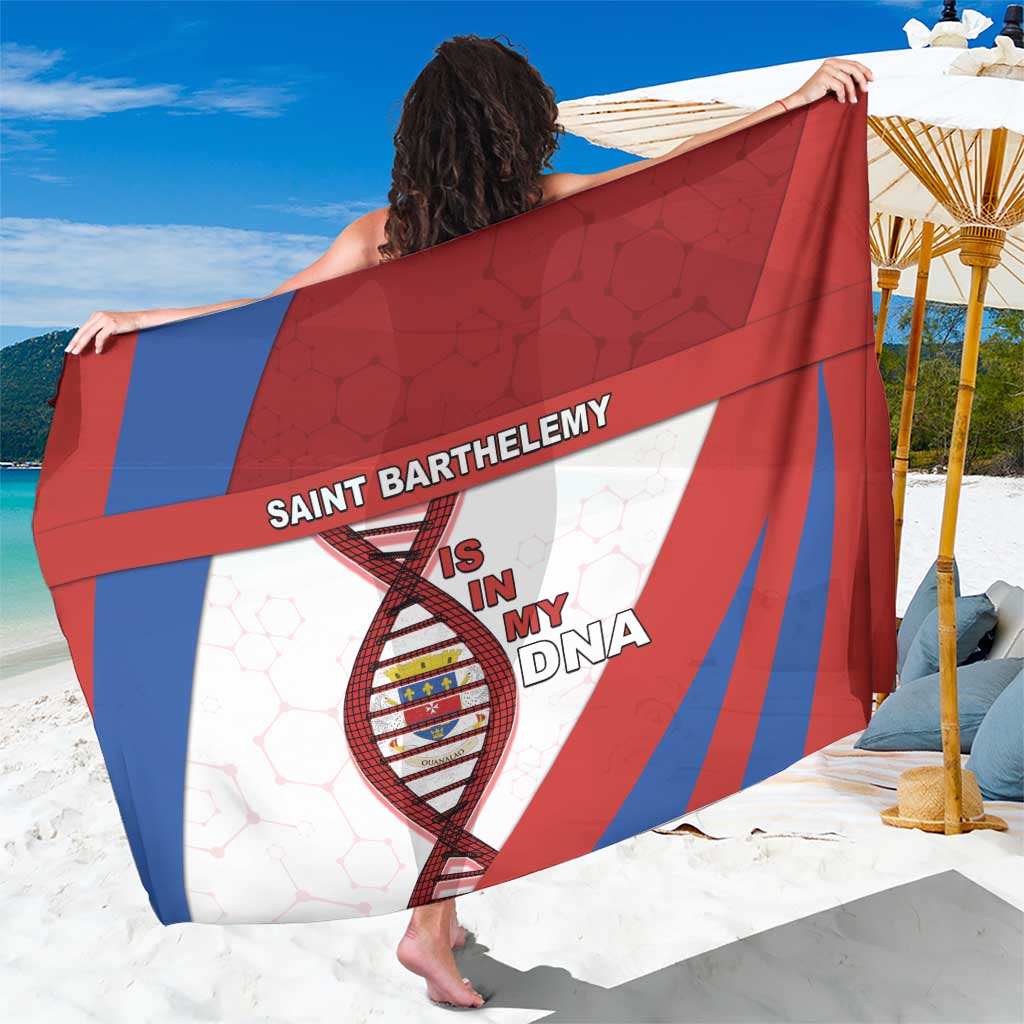 Saint Barthelemy Is In My DNA Sarong - Wonder Print Shop